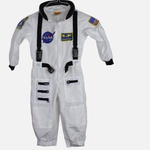 Nasa Childrens Space Suit - White - Size 4-6